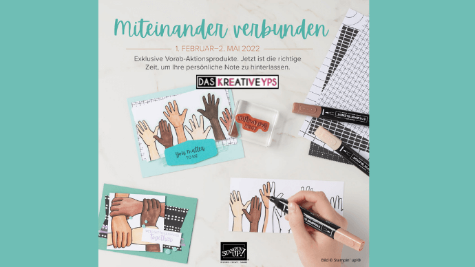 miteinander verbunden flyer