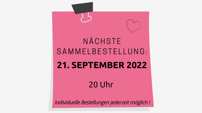 Stampin up Sammelbestellung SeptemberLüneburg