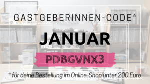 Gastgebrinnen-Code Januar PDBGVNX3