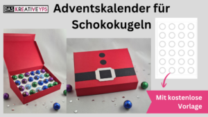 Adventskalender für Schokokugeln